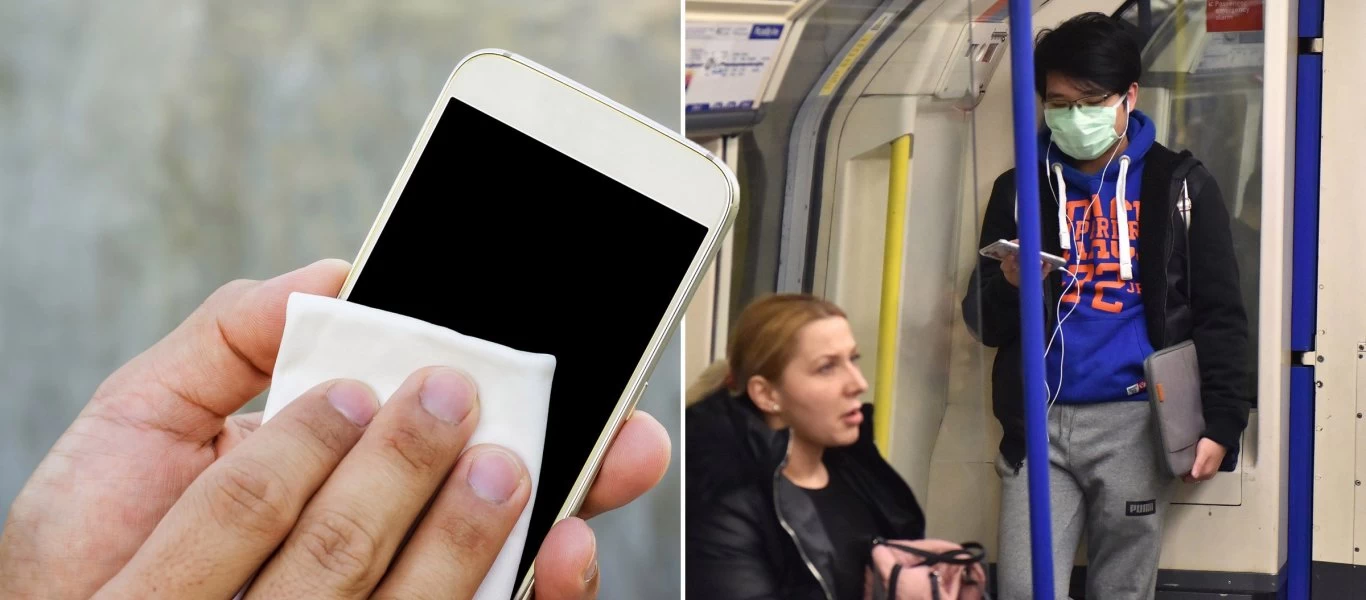 Καθαρίζετε την οθόνη του κινητού σας όσο συχνά πλένετε χέρια σας - Εντολή γιατρών λόγω κορωνοϊού